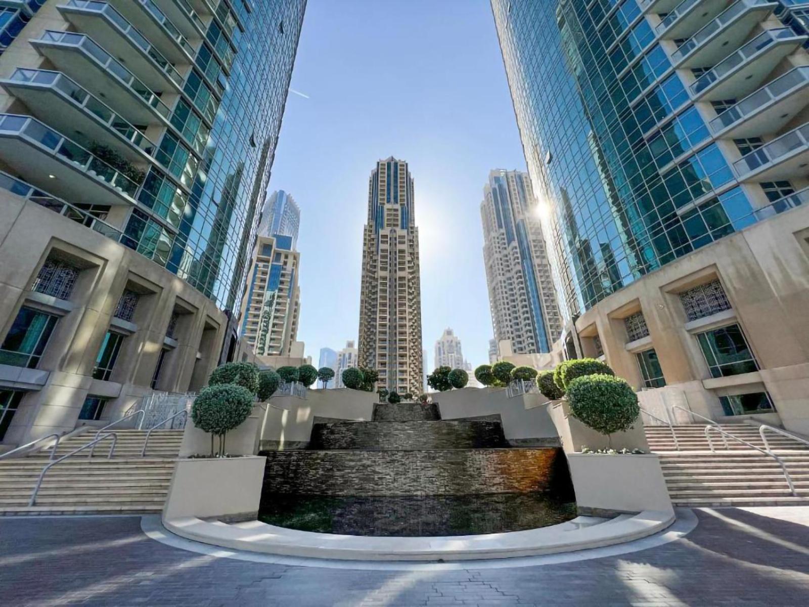 Dream Inn Apartments - Burj Residence With Fountain View Dubai Exteriör bild