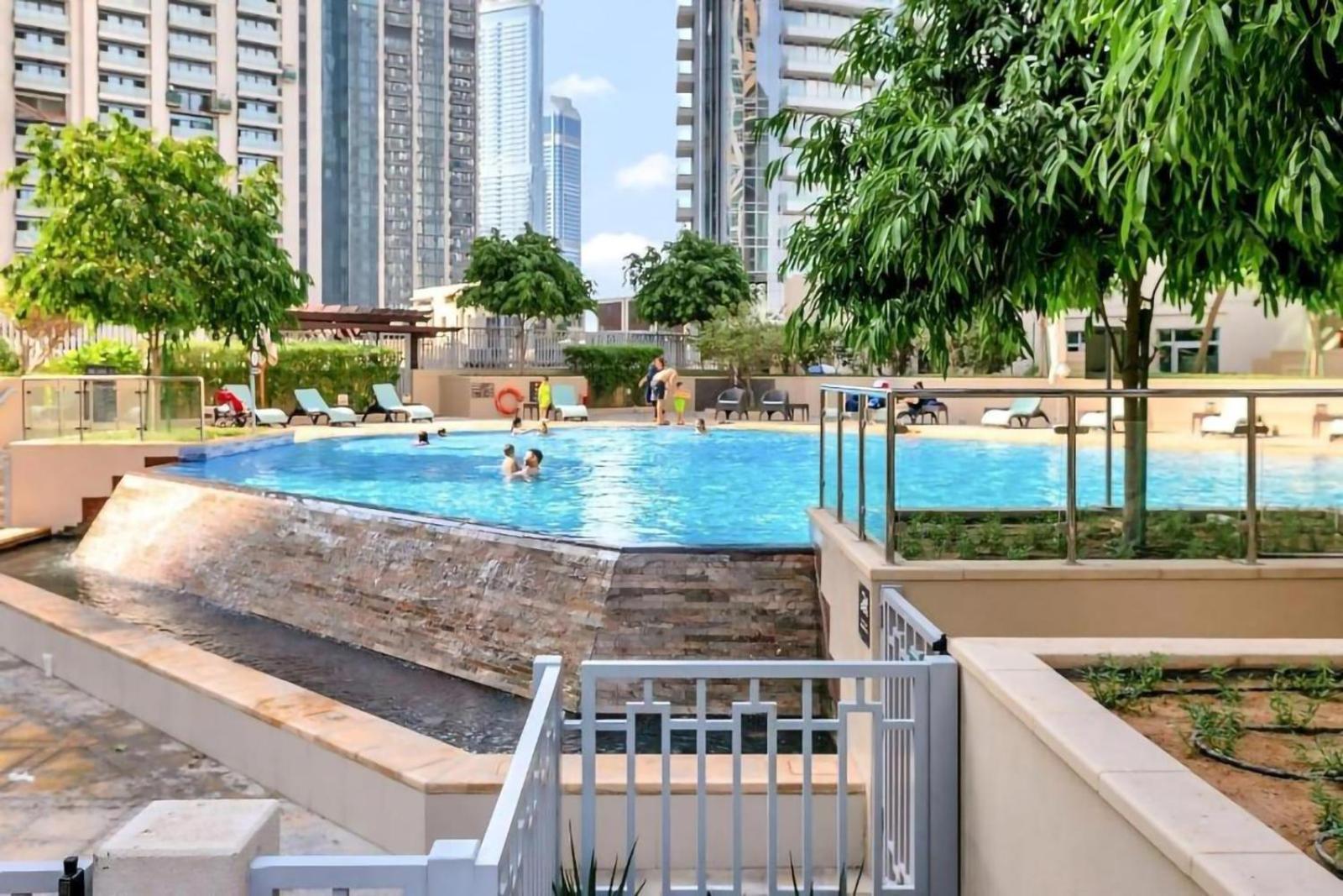 Dream Inn Apartments - Burj Residence With Fountain View Dubai Exteriör bild